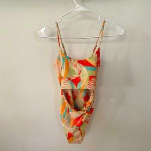 Skatie Madison One Piece Swimsuit in Sunset